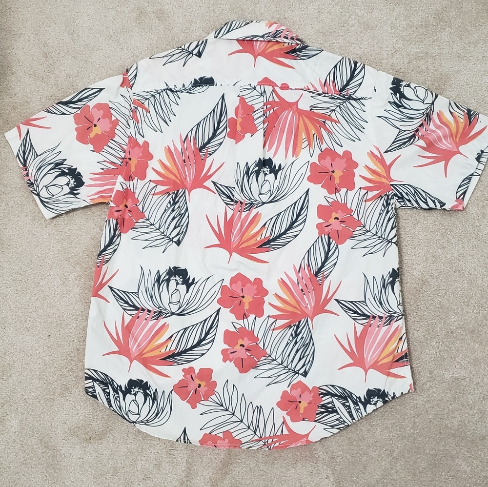 Ava Sky/Fighting Eel Men's Aloha Shirt James - Picture 2 of 6